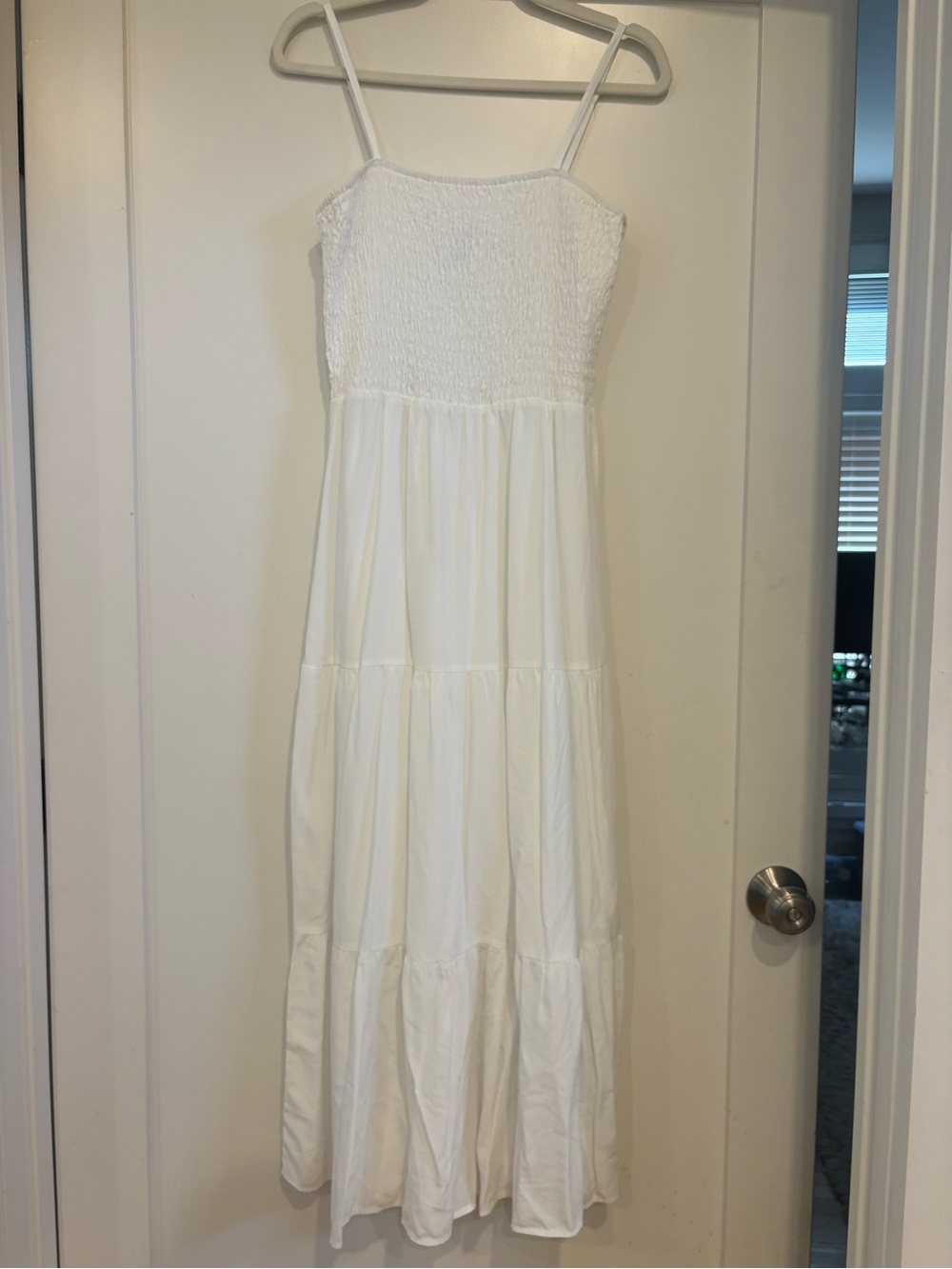 PrettyGarden Smocked Tiered Maxi Dress – Worn Once Like New - Size M - Picture 3 of 5